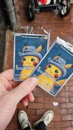 Pokemon pikachu van gogh 2 stuks sealed, Nieuw, Ophalen of Verzenden, Losse kaart