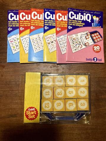 CubiQ doos met 6 boekjes voor 6+ (soort Miniloco) beschikbaar voor biedingen