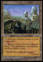 Ghost Town - LAND - TMP - MTG - EX, Hobby & Loisirs créatifs, Jeux de cartes à collectionner | Magic the Gathering, Enlèvement ou Envoi