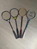 4 vintage squash rackets te koop (nieuw), Ophalen of Verzenden, Nieuw, Racket