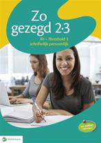 Zo Gezegd 2.3 Schriftelijk Persoonlijk Leerwerkboek, Boeken, Studieboeken en Cursussen, Nieuw, Ophalen of Verzenden, Pelckmans