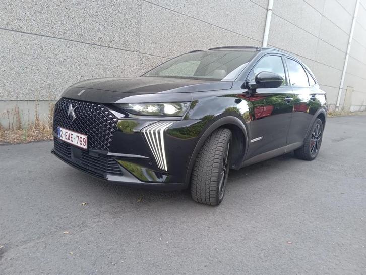 Zwart DS 7 panoramisch dak plug in, Auto's, DS, Particulier, DS 7, 360° camera, ABS, Achteruitrijcamera, Adaptieve lichten, Adaptive Cruise Control