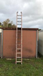 Dubbel ladder 2 maal 14 treden, Doe-het-zelf en Bouw, Ladders en Trappen, Ladder, Ophalen