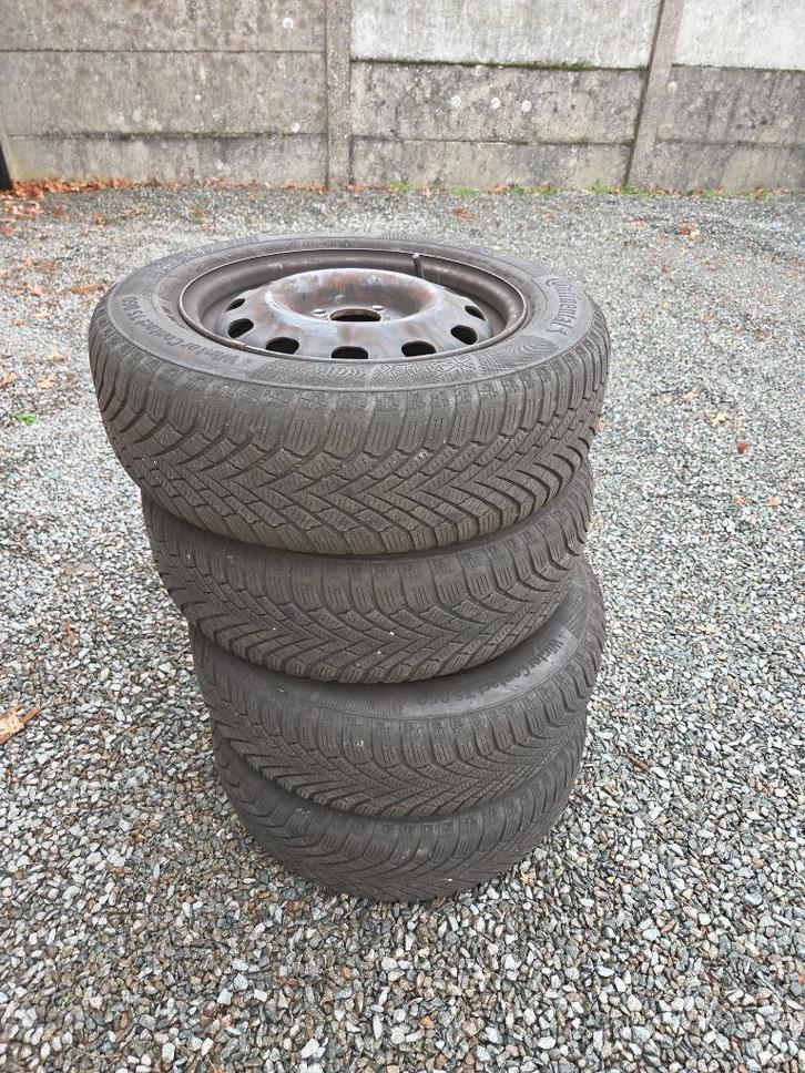 banden, Autos : Pièces & Accessoires, Pneus & Jantes, Pneu(s), Pneus hiver, 15 pouces, 195 mm, Véhicule de tourisme, Utilisé, Enlèvement