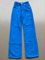 Broek blauw corduroy wide leg Zara 164-170 (34), Kinderen en Baby's, Kinderkleding | Maat 164, Meisje, Ophalen of Verzenden, Broek