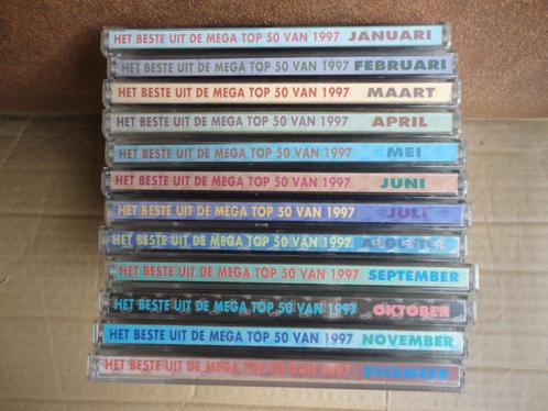 12CD-Het Beste Uit De Enige Echte Mega Top 50 Van 1997-12CD, Cd's en Dvd's, Cd's | Verzamelalbums, Ophalen of Verzenden