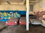 3 fiat 850 spider 9500 euros, Auto's, Fiat, Bedrijf, Rood, Te koop, Overige modellen