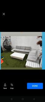Loungeset (ZONDER KUSSENS), Ophalen, Zo goed als nieuw, Loungeset