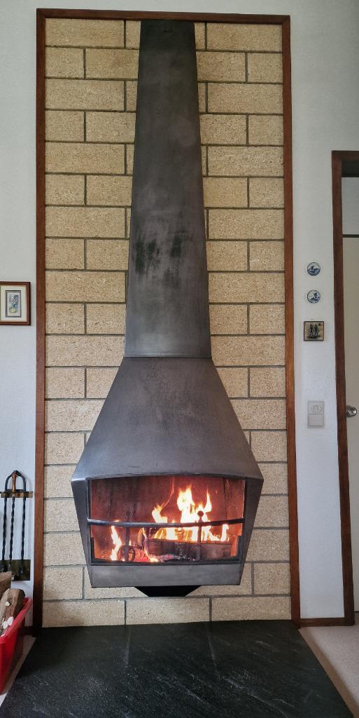 feu à bois DON BAR, Huis en Inrichting, Haarden, Gebruikt, Houthaard, Ophalen