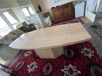 travertin tafel 2.10 x 1 m, Huis en Inrichting, Ophalen, Overige materialen, 50 tot 75 cm, 200 cm of meer