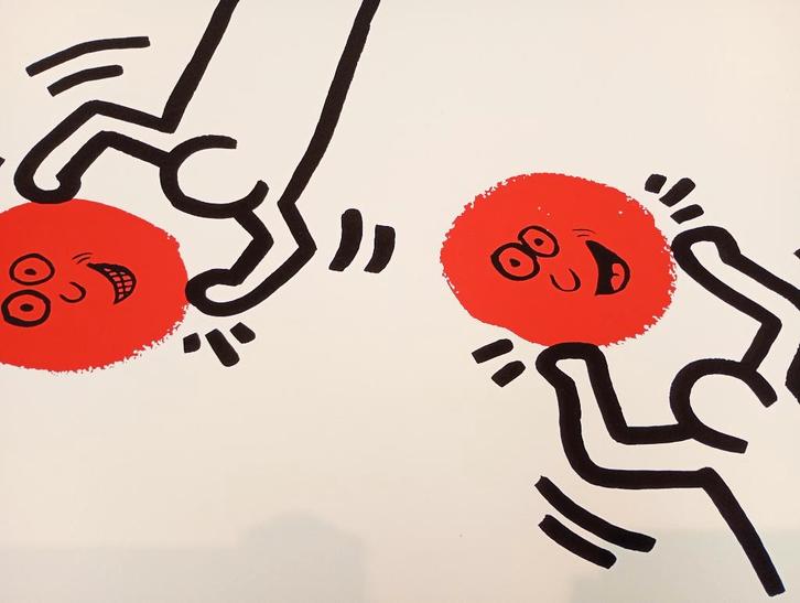 keith haring, Antiek en Kunst, Kunst | Litho's en Zeefdrukken, Ophalen of Verzenden