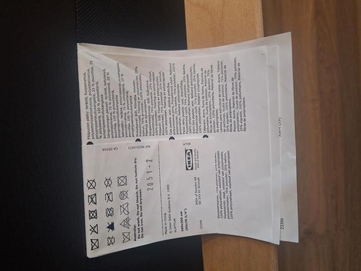 GRATIS IKEA SLATUM 160 CM BR ZWART, Huis en Inrichting, Slaapkamer | Bedden, Zo goed als nieuw, 160 cm, Zwart, Ophalen