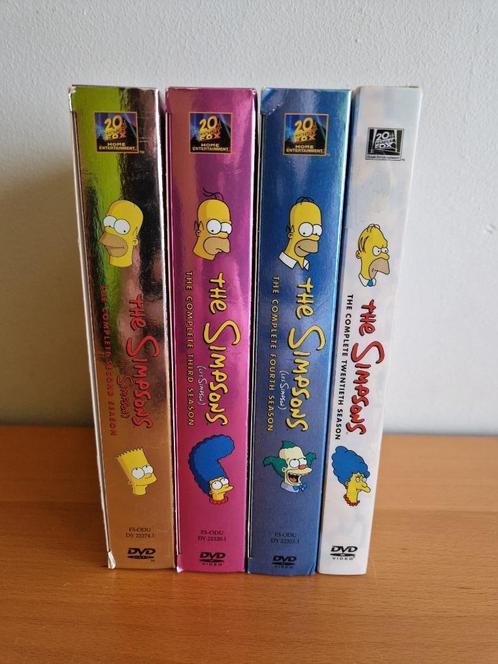 Coffret DVD Les Simpson saisons 2, 3, 4, 20, CD & DVD, DVD | TV & Séries télévisées, Comme neuf, Comédie, Coffret, À partir de 6 ans