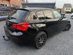BMW 116i, 2016, 134.000km, Airco, Keyless go + 12m Garantie, Zwart, Bedrijf, 5 deurs, Onderhoudsboekje