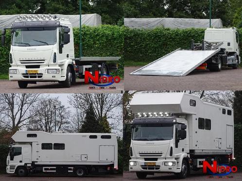 Iveco Eurocargo 12.250 AUT LEER CAM CAMPERUNIT TKM 31000, Auto's, Vrachtwagens, ABS, Achteruitrijcamera, Airconditioning, Boordcomputer