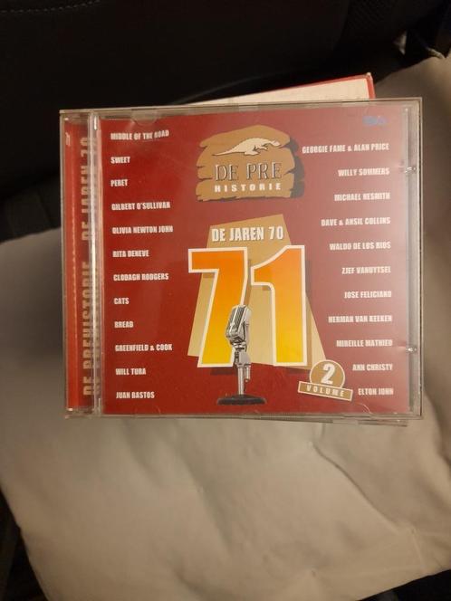 cd - various - de pre historie 1971 vol 2, Cd's en Dvd's, Cd's | Pop, Gebruikt, 1960 tot 1980, Ophalen of Verzenden