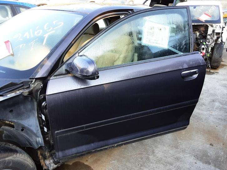 PORTIER LINKS VOOR Audi A3 (8P1) (01-2003/08-2012), Auto-onderdelen, Carrosserie, Deur, Audi, Voor, Links, Gebruikt