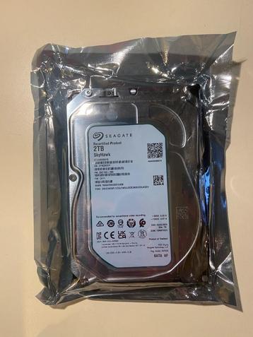 Disque dur NAS/NVR Seagate Skyhawk 2 To *neuf - garantie*, Neuf, Enlèvement ou Envoi, Seagate, SATA