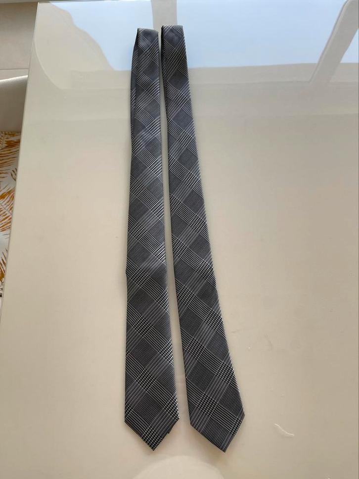 2  Luxe grijze stropdas    DiBanGu, Kleding | Heren, Stropdassen, Nieuw, Grijs, Ophalen of Verzenden