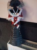 Kerstpaspop met kleed in fietsband ongeveer 50 cm, Ophalen of Verzenden, Nieuw