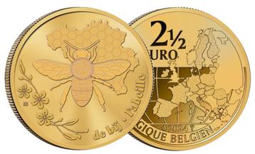 2x CC 2,5 euro België 2024 De Bij