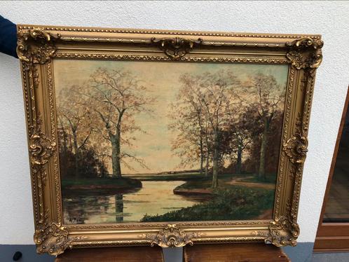 Schilderij van Adolf Poot, Antiek en Kunst, Kunst | Schilderijen | Klassiek, Ophalen