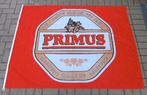 Vlag Primus Haacht Boortmeerbeek Blond Bier Pils, Ophalen of Verzenden, Zo goed als nieuw, Reclamebord, Plaat of Schild, Overige merken