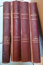 La Belgique et la guerre+Bertels+WW1+4 volumes, Autres, Livre ou Revue, Enlèvement