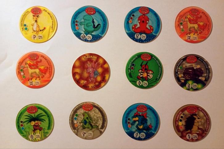 ⚡ Lot de 12 Flippos Pokémon – Smiths 2001 – Vintage, Collections, Flippos, Flippos en vrac, Enlèvement ou Envoi