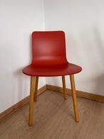 Vijf rode Vitra stoelen, Huis en Inrichting, Ophalen, Zo goed als nieuw, Rood, Kunststof