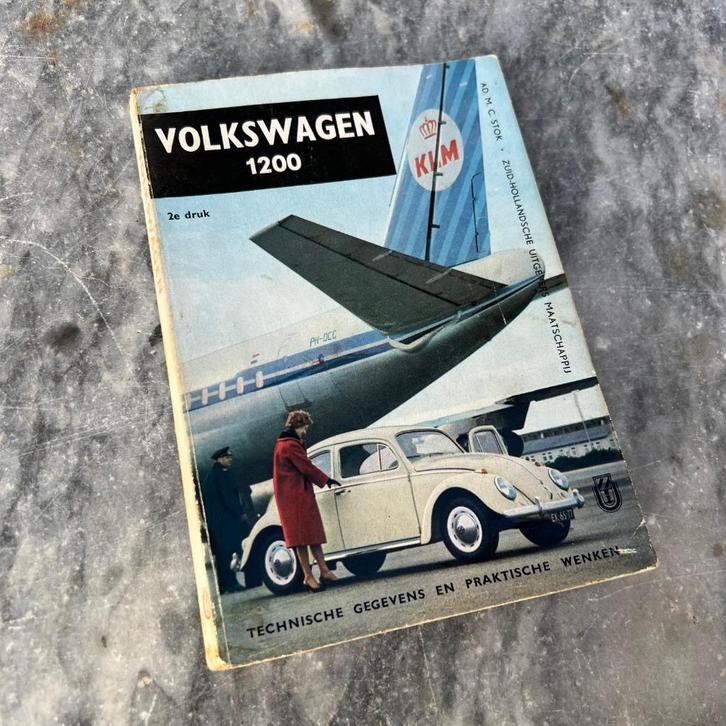VW Volkswagen 1200 1962 Nederlandse literatuur 2e druk, Auto diversen, Auto-accessoires, Gebruikt, Verzenden