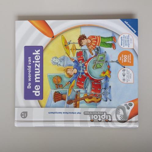 Tiptoi - interactief leersysteem - " De wereld van de muziek, Boeken, Kinderboeken | Jeugd | onder 10 jaar, Zo goed als nieuw