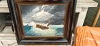 Storm op zee, Ophalen