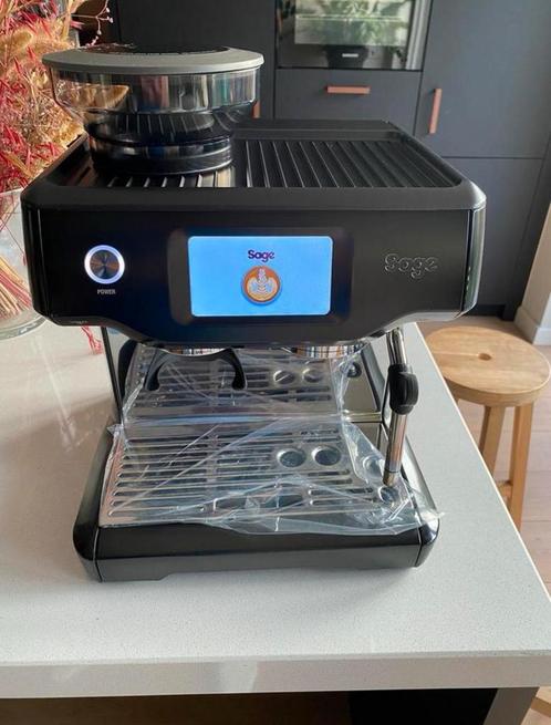 Sage Barista Touch black stainless steel garantie & factuur, Elektronische apparatuur, Koffiezetapparaten, Zo goed als nieuw, Ophalen of Verzenden