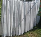 voile gordijn met looddaad, Huis en Inrichting, Stoffering | Gordijnen en Lamellen, Ophalen, Zo goed als nieuw, Wit, 100 tot 150 cm