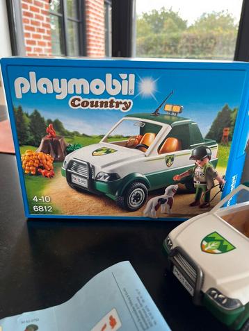 Playmobil Country Terreinwagen met boswachter beschikbaar voor biedingen