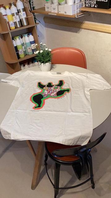 Tee shirt vintage jaren 90 Niki de saint Phalle art print 