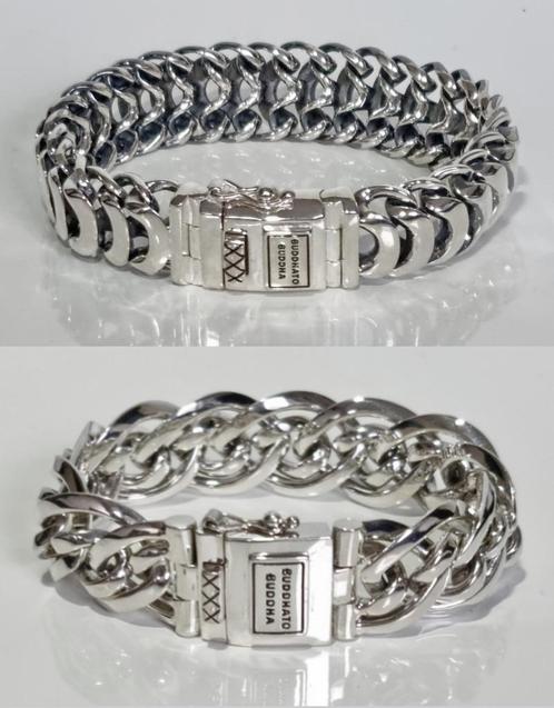 Buddha to Buddha + Z3UZ zilveren armbanden - SALE !!, Bijoux, Sacs & Beauté, Bracelets, Neuf, Argent, Argent, Enlèvement ou Envoi