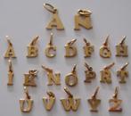 Pendentif lettre/initiale anglaise découpée, en or 18K, NEUF, Neuf, Enlèvement ou Envoi, Or, Autres représentations