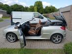 2007 Peugeot 206 CC Cabrio Roland Garros Met Keuring!, Auto's, Peugeot, Cabriolet, Leder, Bruin, Handgeschakeld