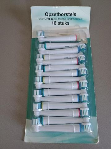 Universele opzetborstels voor Oral B 15 stuks beschikbaar voor biedingen