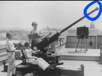 U.S WO2 Army/Navy Bofors 40mm Muzzle Flash hider  beschikbaar voor biedingen
