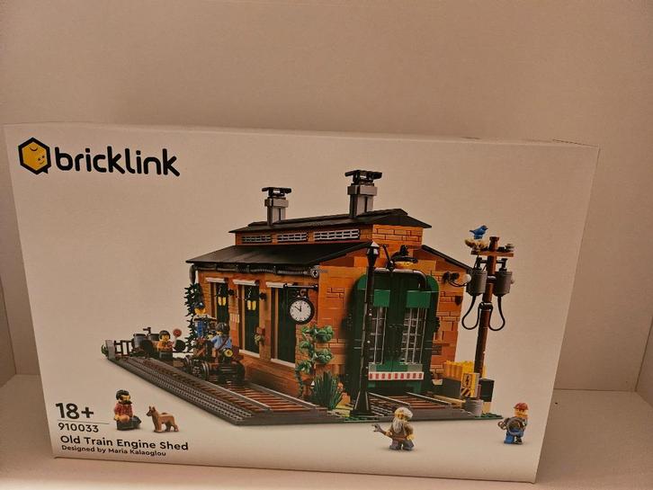 Lego 910033  Old Train Engine Shed, Kinderen en Baby's, Speelgoed | Duplo en Lego, Nieuw, Lego, Complete set, Ophalen of Verzenden