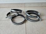 Ophangbeugel voor spiraalbuis galva Ø 125mm + rubber inlage, Ophalen, Zo goed als nieuw