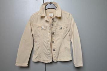 maat 116 jas beige 'Cimarron', Enlèvement ou Envoi, Comme neuf, Fille, Manteau