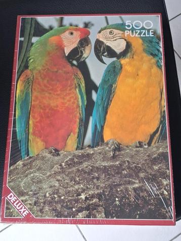 Puzzel Parrots 500 stukjes - nieuw beschikbaar voor biedingen