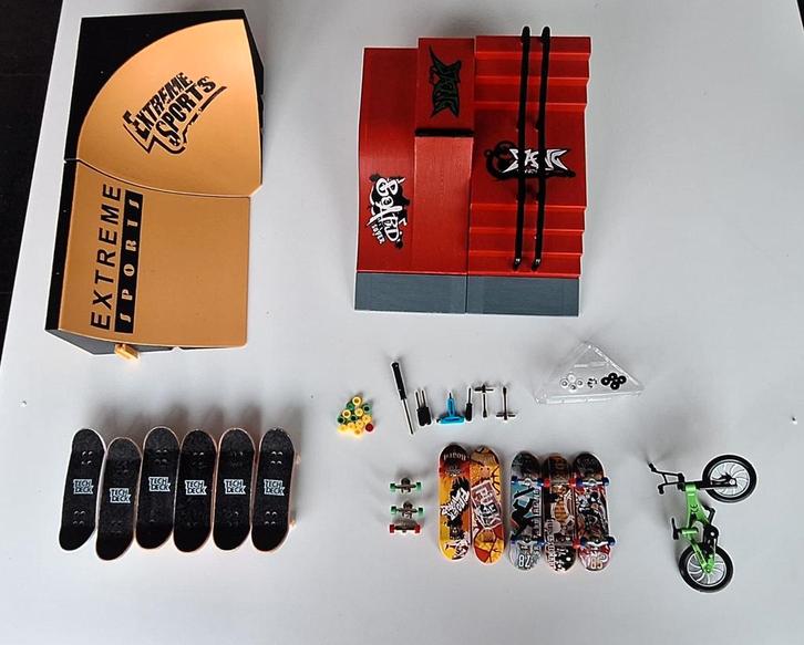 Tech deck en skatepark, Sport en Fitness, Skateboarden, Zo goed als nieuw, Ophalen
