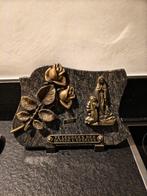 Gedenkplaat brons en graniet, Antiek en Kunst, Ophalen