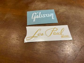 Gibson les paul decal/transfer sticker beschikbaar voor biedingen