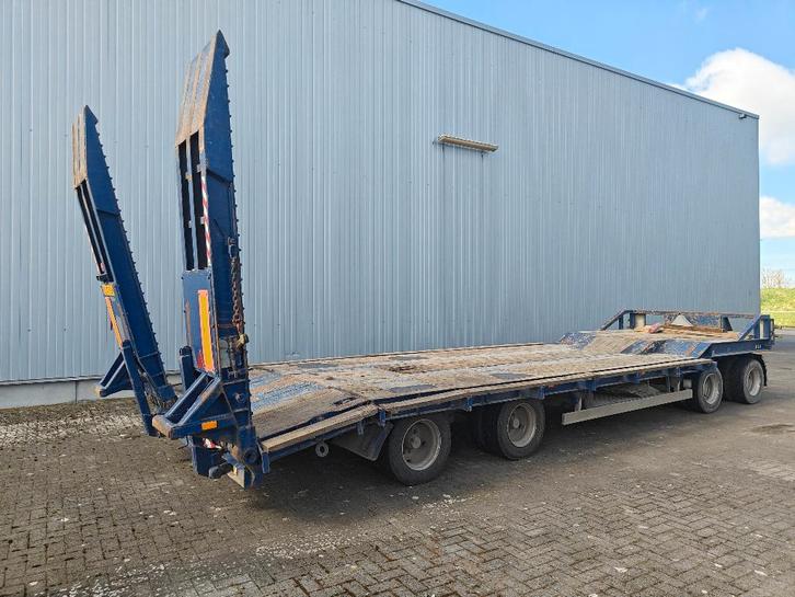 Goldhoffer schamel aanhangwagen dieplader, Zakelijke goederen, Machines en Bouw | Transport, Ophalen